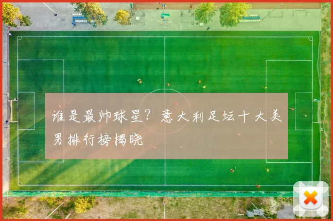 谁是最帅球星？意大利足坛十大美男排行榜揭晓